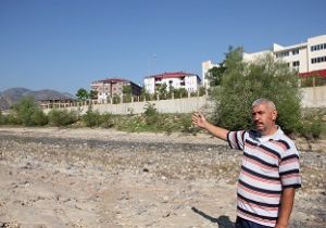 Oltu'da kuraklık belirtisi